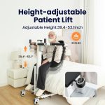 Lightweight folding wheelchair with cushioned seat, ideal for mobility and rehabilitation equipment needs.