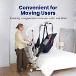 Lightweight folding wheelchair with cushioned seat, ideal for mobility and rehabilitation equipment needs.