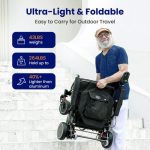 Lightweight manual wheelchair with foldable frame, ideal for mobility and rehabilitation at Onesource DME Georgia.