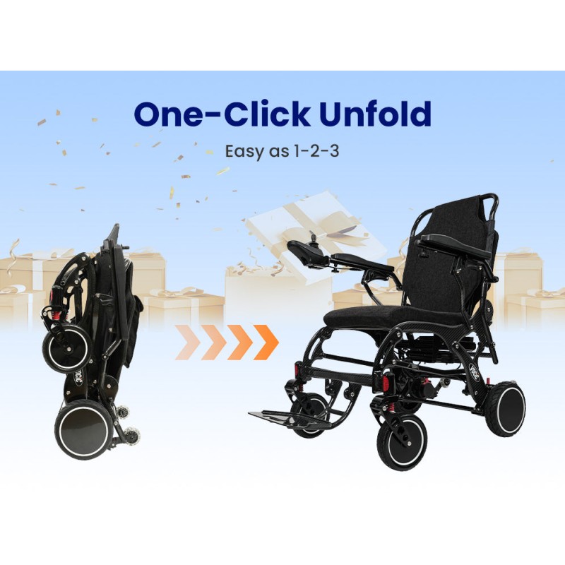 Lightweight folding wheelchair with cushioned seat, ideal for mobility and rehabilitation at Onesource DME Georgia.