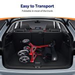 Adjustable hospital bed with side rails and mattress, ideal for home care and medical rehabilitation use.