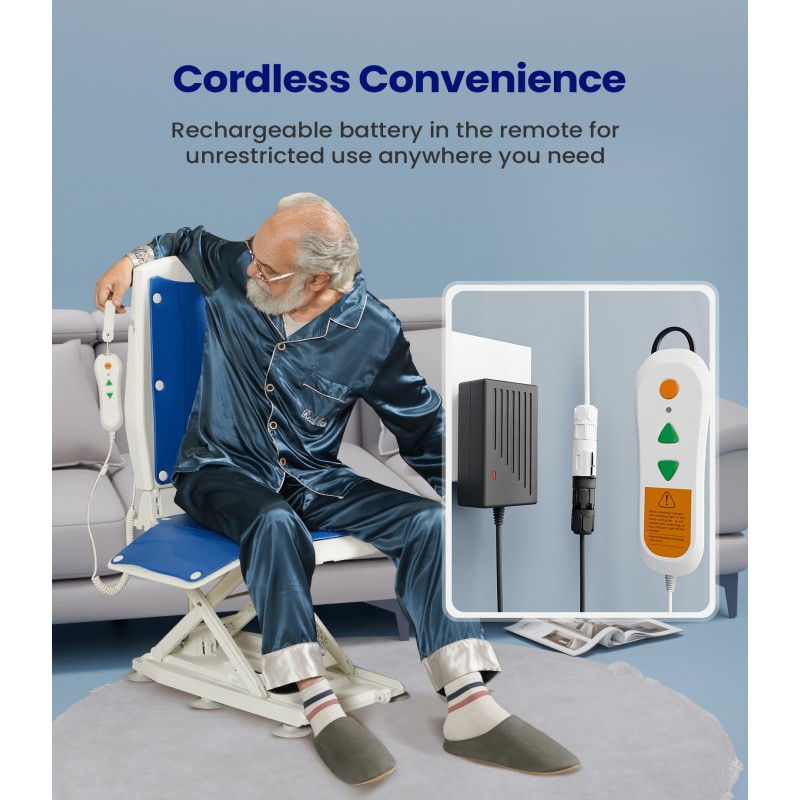 Lightweight folding wheelchair with cushioned seat, ideal for mobility and rehabilitation, available at Onesource DME Georgia.