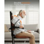 Modern hospital bed with adjustable features, ideal for patient comfort and rehabilitation equipment needs.