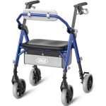 Lightweight folding wheelchair with cushioned seat, ideal for mobility and rehabilitation at Onesource DME Georgia.