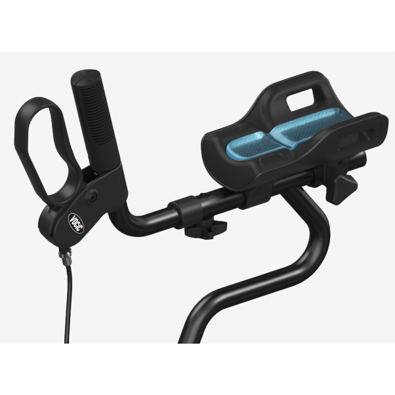 Lightweight folding wheelchair with cushioned seat, ideal for mobility and rehabilitation at Onesource DME Georgia.