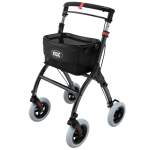 Portable CPAP machine with mask on white background, medical respiratory equipment for sleep apnea therapy.