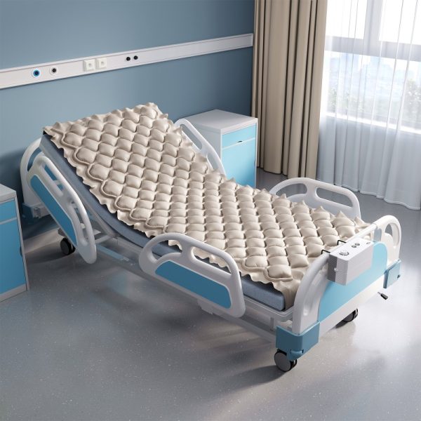 Lightweight folding wheelchair with cushioned seat, ideal for mobility and rehabilitation equipment needs.